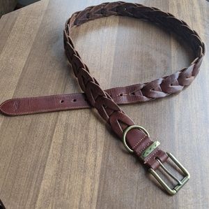 Polo Ralph Lauren braided leather boho belt